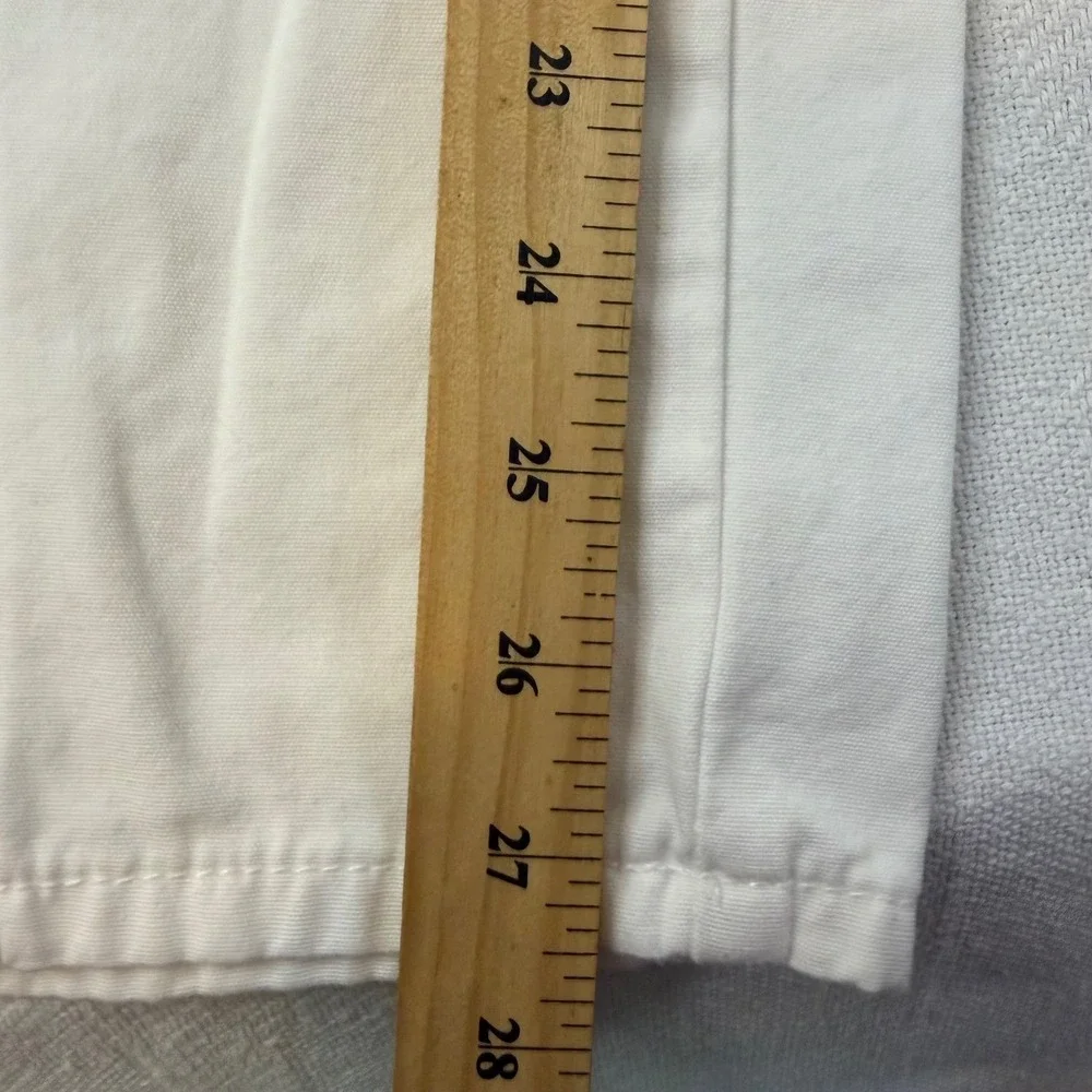 Sincerely Jules White Wide Leg Cargo Pants High Rise Utility Trousers Size 11/30